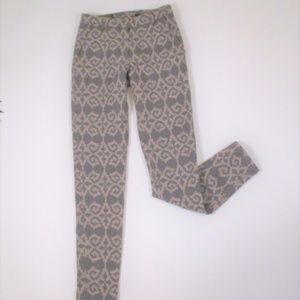 Pendleton XS Wool Aztec Skinny Pants Trousers PDX